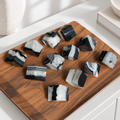 Black Sardonyx Cube