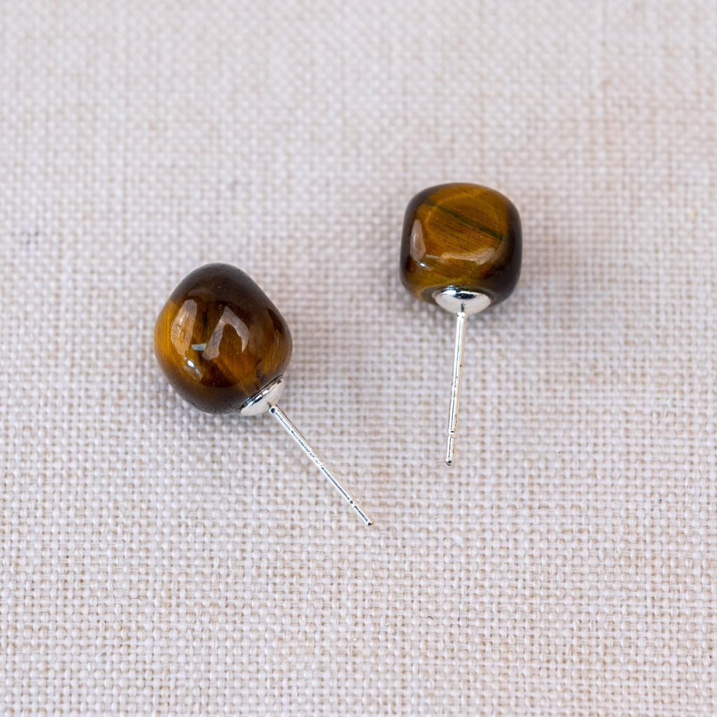 Handcrafted from genuine tiger eye, they are an elegant accessory for any occasion.