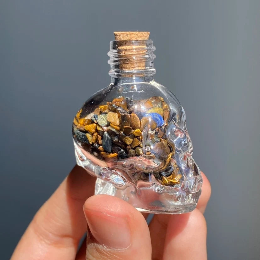 Skull Wishing Bottle
