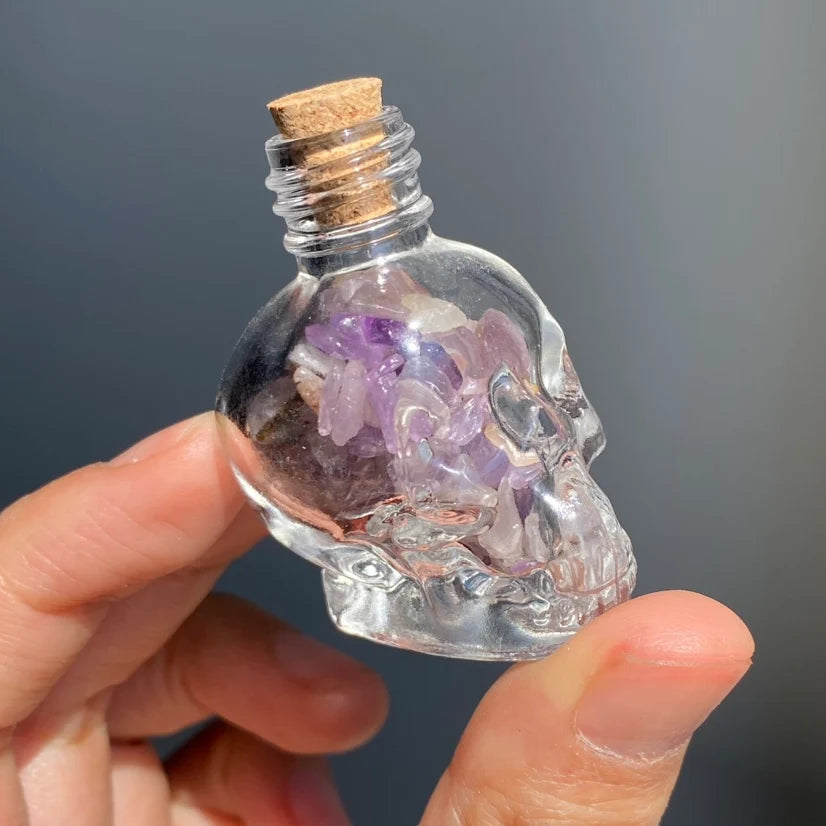 Skull Wishing Bottle