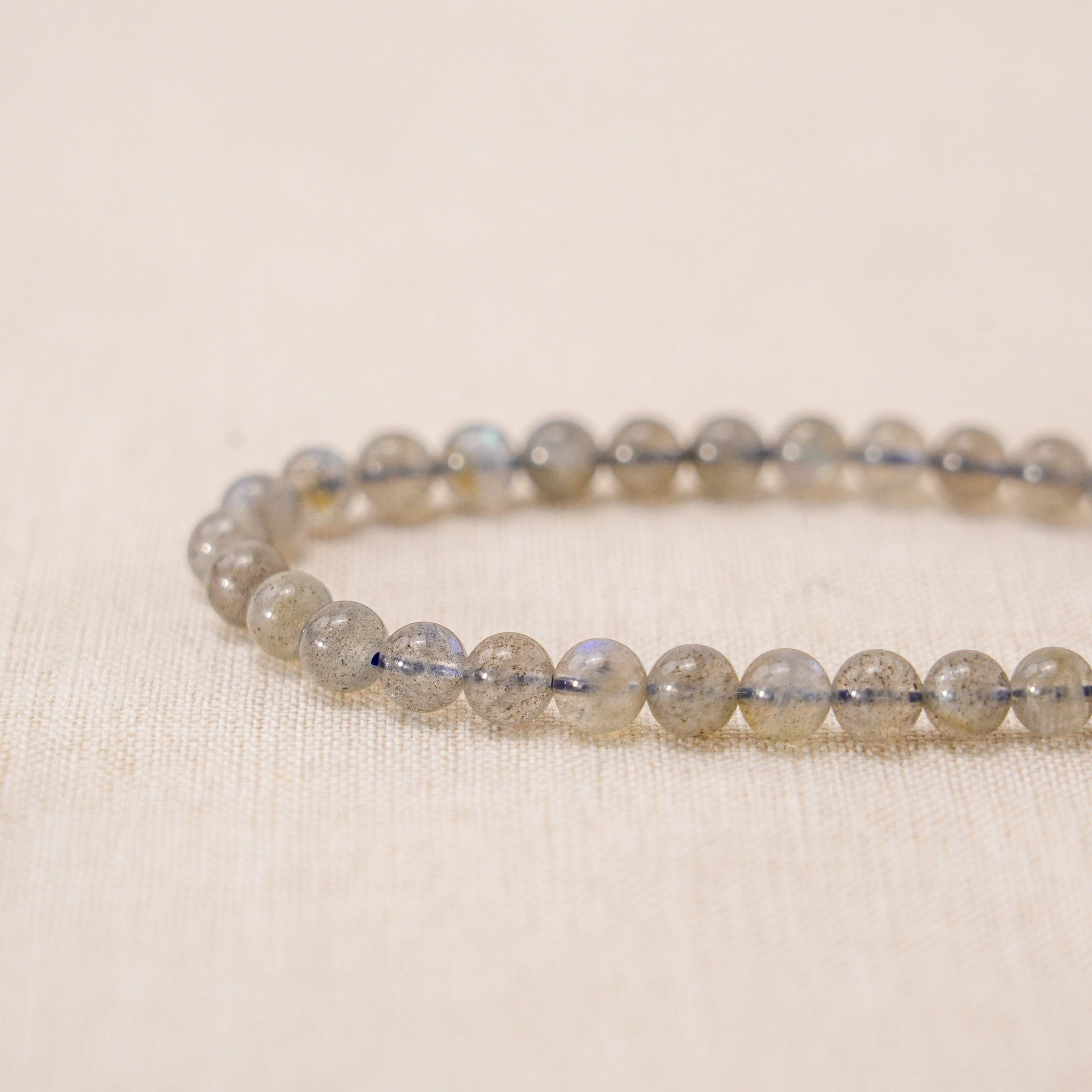 Labradorite Bracelet for spiritual protection and emotional healing.