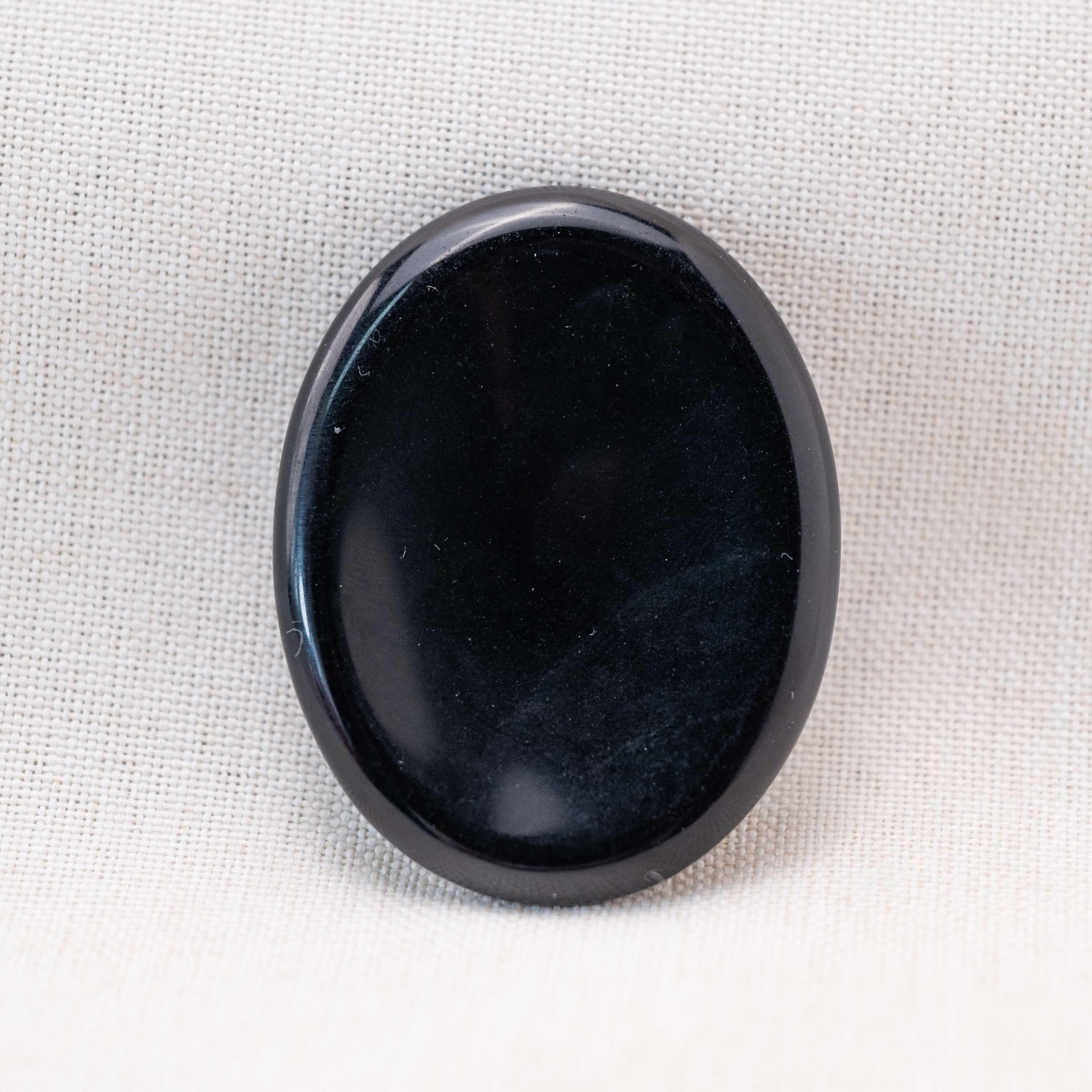 The Black Obsidian Worry Stone is perfect for enhancing your inner strength