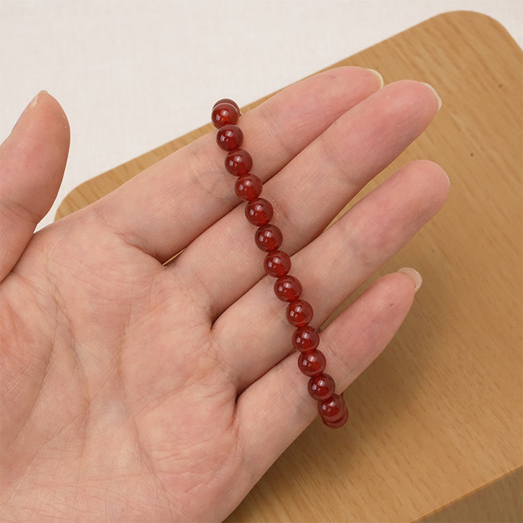 Healing Carnelian Bracelet with powerful vibrant energy