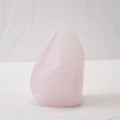 Pink Jade decor piece flame shape