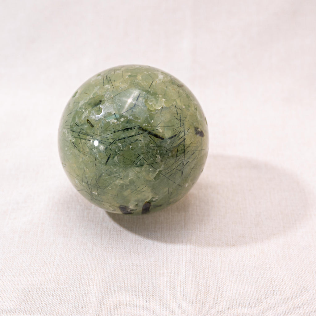 Prehnite Sphere for intuition and insight