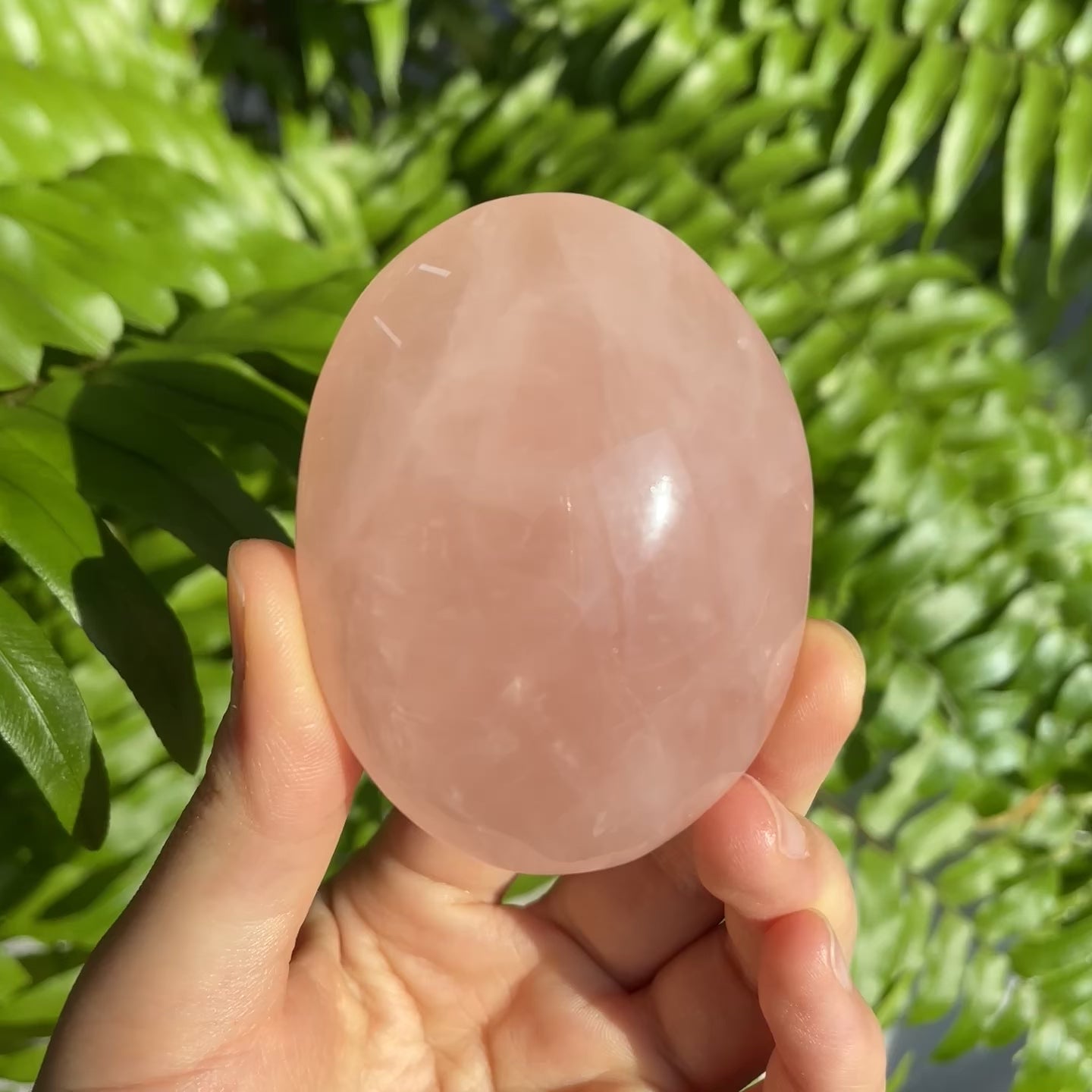 Rose Quartz Palmstone