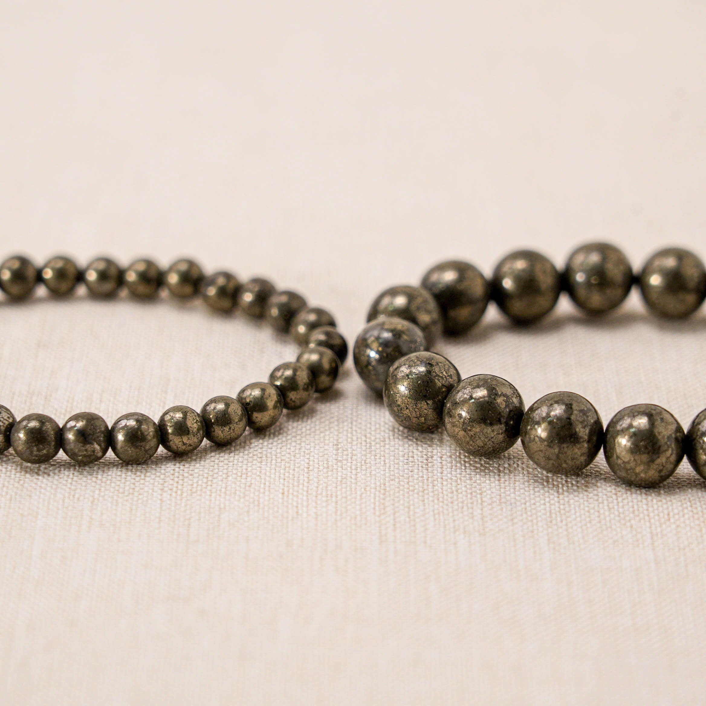 This Pyrite bracelet is perfect for meditation