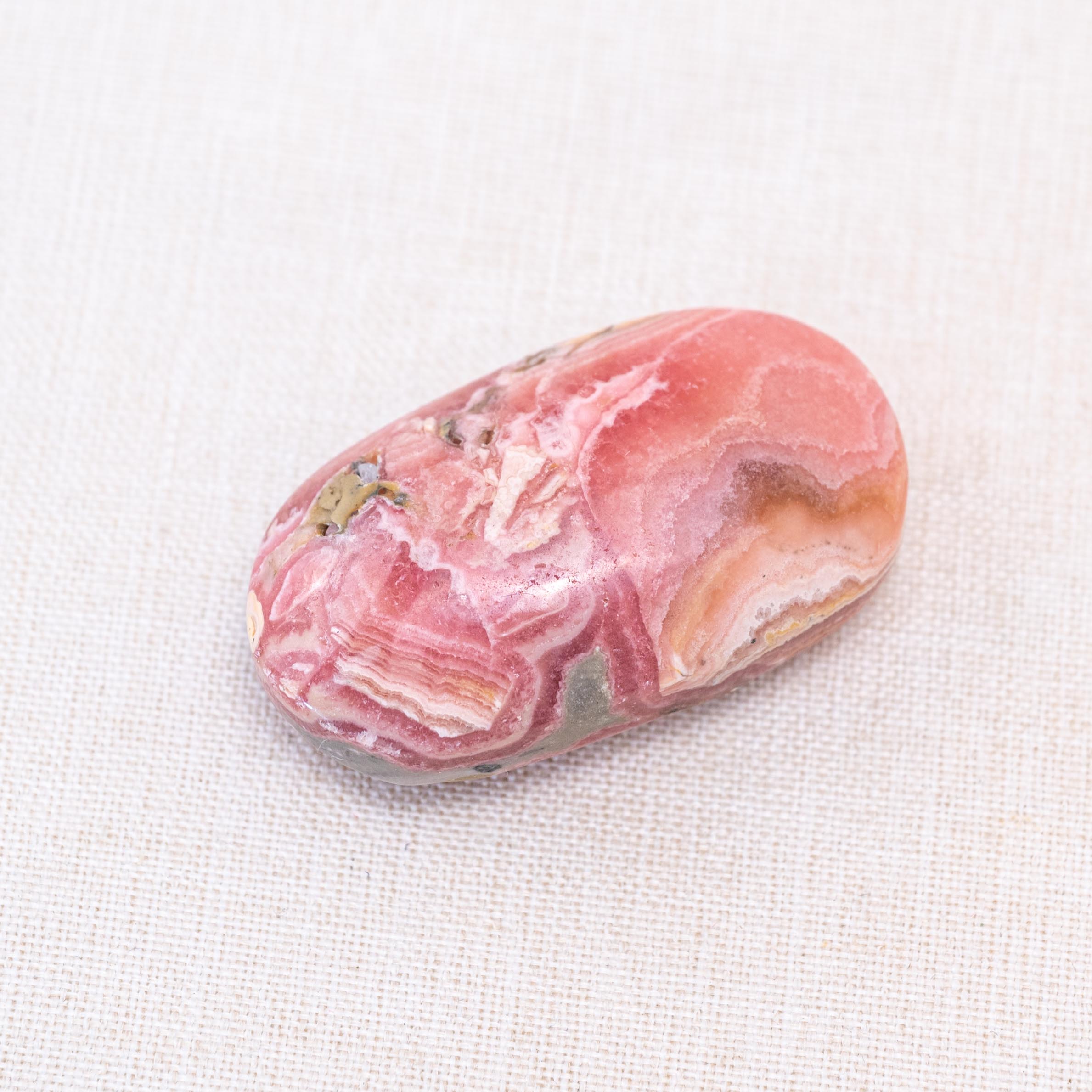 Use raw rhodochrosite palm for heart chakra work.