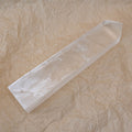 Selenite Tower for energy cleansing